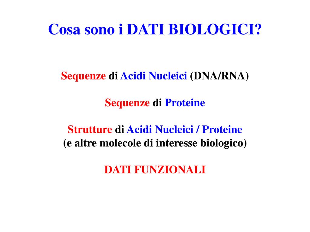 Gentica E Biologia Molecolare Ppt Scaricare